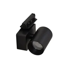 Lindby Skinnesystem > LED-skinnespot Linaro/Brinja, sort, 1-faset