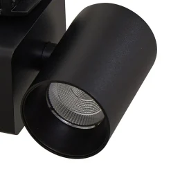 Lindby Skinnesystem > LED-skinnespot Linaro/Brinja, sort, 1-faset