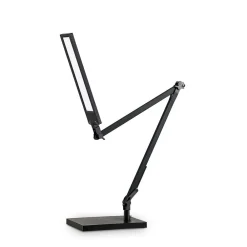 Lindby Arbejdsrum/Kontor|Bordlamper > LED-skrivebordslampe Antisa, sort, CCT, dæmpbar