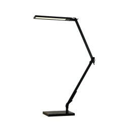 Lindby Arbejdsrum/Kontor|Bordlamper > LED-skrivebordslampe Antisa, sort, CCT, dæmpbar