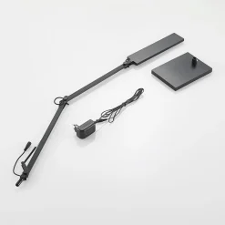 Lindby Arbejdsrum/Kontor|Bordlamper > LED-skrivebordslampe Antisa, sort, CCT, dæmpbar