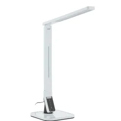Lindby Arbejdsrum/Kontor|Bordlamper > LED-skrivebordslampe Eleni, hvid, CCT, dæmpbar