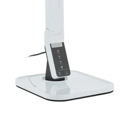 Lindby Arbejdsrum/Kontor|Bordlamper > LED-skrivebordslampe Eleni, hvid, CCT, dæmpbar