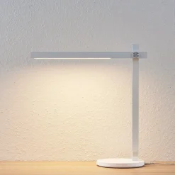 Arbejdsrum/Kontor|Bordlamper ^ Lindby LED-skrivebordslampe Loretta, højde 43 cm, hvid, CCT