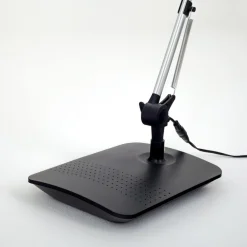 Arbejdsrum/Kontor|Bordlamper ^ Lindby LED-skrivebordslampe Felipe, sort, klemmefod