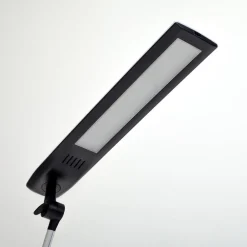 Arbejdsrum/Kontor|Bordlamper ^ Lindby LED-skrivebordslampe Felipe, sort, klemmefod