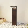 Solcelle Lampe Med Sensor|Sokkellamper Med Sensor ^ Lindby LED-sokkellampe Eleazar, sort, aluminium, sensor