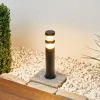 Lindby Terrassebelysning|Sokkellamper > LED-sokkellampe Lanea, 40 cm, sort, stål, IP44