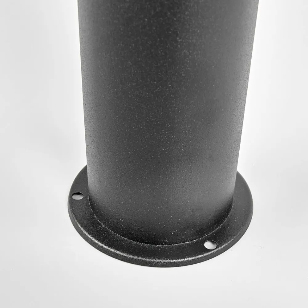 Lindby Terrassebelysning|Sokkellamper > LED-sokkellampe Lanea, 40 cm, sort, stål, IP44