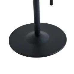 Lindby Dekorationsbelysning|Solcellelamper > LED-solcellebordlampe Hilario, sort, jern, genopladeligt batteri