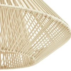 Lindby Udendørs Pendellamper|Solcellelamper > LED-solcellelampe Austas, beige, Ø 50 cm, USB, IP54