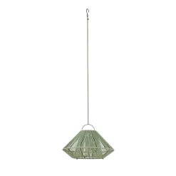 Lindby Udendørs Pendellamper|Solcellelamper > LED-solcellelampe Austas, grøn, Ø 50 cm, USB, IP54
