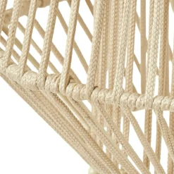 Lindby Udendørs Pendellamper|Solcellelamper > LED-solcellelampe Austas, beige, Ø 32 cm, USB, IP54