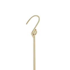Lindby Udendørs Pendellamper|Solcellelamper > LED-solcellelampe Austas, beige, Ø 32 cm, USB, IP54