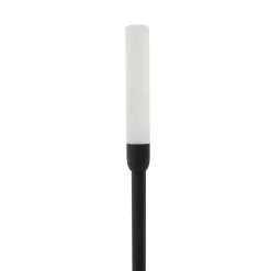 Solcellelamper|Udendørs Spot ^ Lindby LED-solcellelampe Balian, sort, aluminium, 3.000 K
