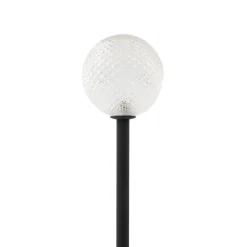 Dekorationsbelysning|Solcellelamper ^ Lindby LED-solcellelampe Brindley, sort, glas, IP65
