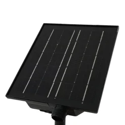 Dekorationsbelysning|Solcellelamper ^ Lindby LED-solcellelampe Brindley, sort, glas, IP65