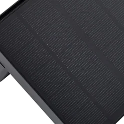 Lindby Solcelle Lampe Med Sensor|Væglampe Med Sensor > LED solcellelampe Eleazar, sort, sensor, dæmpbar