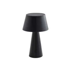 Lindby Solcellelamper > LED-solcellelampe Lirinor sort plast 13 cm