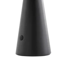 Lindby Solcellelamper > LED-solcellelampe Lirinor sort plast 13 cm