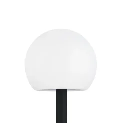 Dekorationsbelysning|Solcellelamper ^ Lindby LED-solcellelamper Lago, RGBW, sæt med 3, kugler, jordspyd