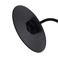 Lindby Solcellelamper > LED-solcellelampe Virane, sort, aluminium