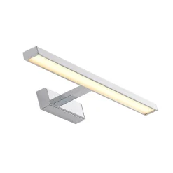 Lindby Væglamper > LED-spejllampe Jukka, 60 cm, krom, metal, IP44