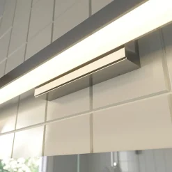 Lindby Væg- Og Spejllamper|Væglamper > LED-spejllampe til badeværelset Alenia, 120 cm, krom