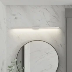 Lindby Væg- Og Spejllamper|Væglamper > LED-spejllampe til badeværelset Alenia, 120 cm, IP44, grå