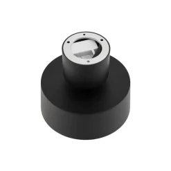 Loftlamper|Loftlamper ^ Lindby LED-spotlight Nivoria, Ø 14 cm, sort, drejelig