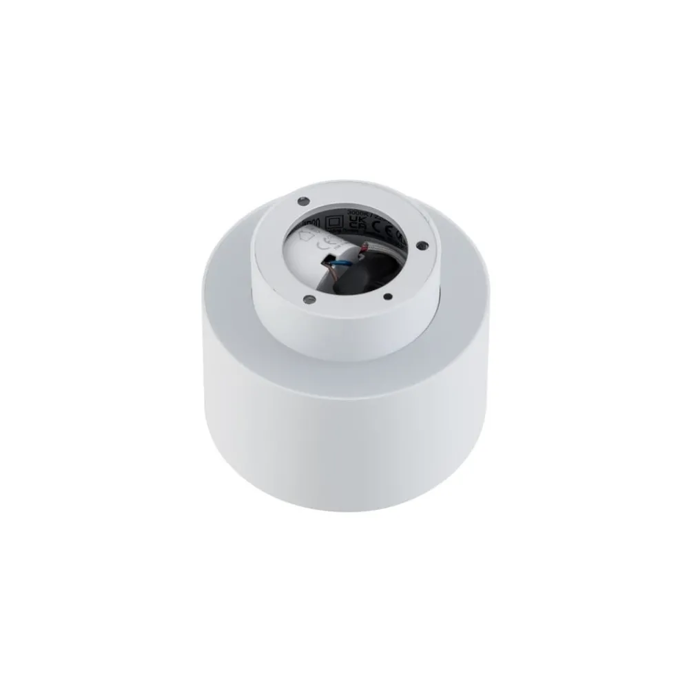 Lindby Gang|Loftlamper > LED-spotlight Nivoria, Ø 11 cm, 15 W, hvid, metal