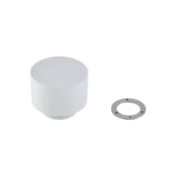 Lindby Gang|Loftlamper > LED-spotlight Nivoria, Ø 11 cm, 15 W, hvid, metal