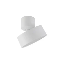 Gang|Loftlamper ^ Lindby LED-spotlight Nivoria, Ø 14 cm, hvid, drejelig