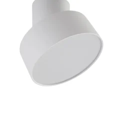 Gang|Loftlamper ^ Lindby LED-spotlight Nivoria, Ø 14 cm, hvid, drejelig