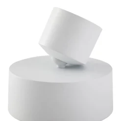 Gang|Loftlamper ^ Lindby LED-spotlight Nivoria, Ø 14 cm, hvid, drejelig