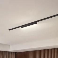 Lindby Gang|Skinnesystem > LED-strip 48 V Lumaro,sort,10W,plast,dæmpbar