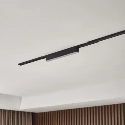 Lindby Gang|Skinnesystem > LED-strip 48 V Lumaro,sort,10W,plast,dæmpbar