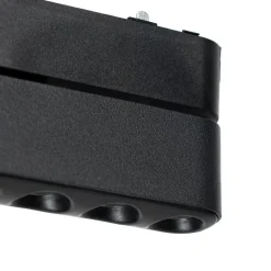 Skinnesystem ^ Lindby LED-strip 48V Lumaro,sort,6punkter,drejelig,dæmpbar