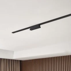 Skinnesystem ^ Lindby LED-strip 48 V Lumaro,sort,6 punkter,2,5cm,dæmpbar