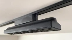Lindby Skinnesystem > LED-strip 48 V Lumaro, sort, 24 punkter, dæmpbar
