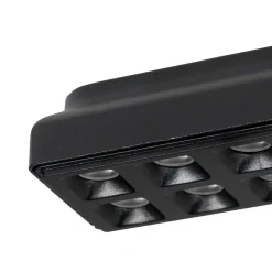 Lindby Skinnesystem > LED-strip 48 V Lumaro, sort, 24 punkter, dæmpbar