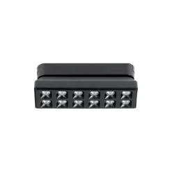 Lindby Skinnesystem > LED-strip 48 V Lumaro, sort, 12 punkter, dæmpbar