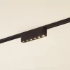 Lindby Skinnesystem > LED-strip 48V Lumaro, sort,6 punkter,2,4cm,dæmpbar