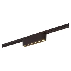 Lindby Skinnesystem > LED-strip 48V Lumaro, sort,6 punkter,2,4cm,dæmpbar