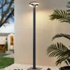 Terrassebelysning|Lygtepæle ^ Lindby LED-udendørslampe Keily, cirkel, antracit, metal