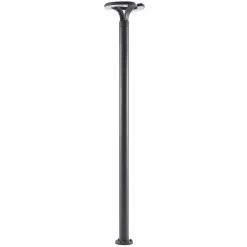 Terrassebelysning|Lygtepæle ^ Lindby LED-udendørslampe Keily, cirkel, antracit, metal
