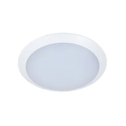 Lindby Terrassebelysning|Udendørs Loftlamper > LED udendørs loftlampe Naira, hvid, sensor, 30 cm, IP65