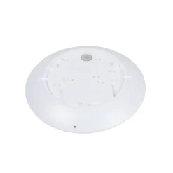Lindby Terrassebelysning|Udendørs Loftlamper > LED udendørs loftlampe Naira, hvid, sensor, 30 cm, IP65