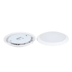 Lindby Terrassebelysning|Udendørs Loftlamper > LED udendørs loftlampe Naira, hvid, sensor, 30 cm, IP65