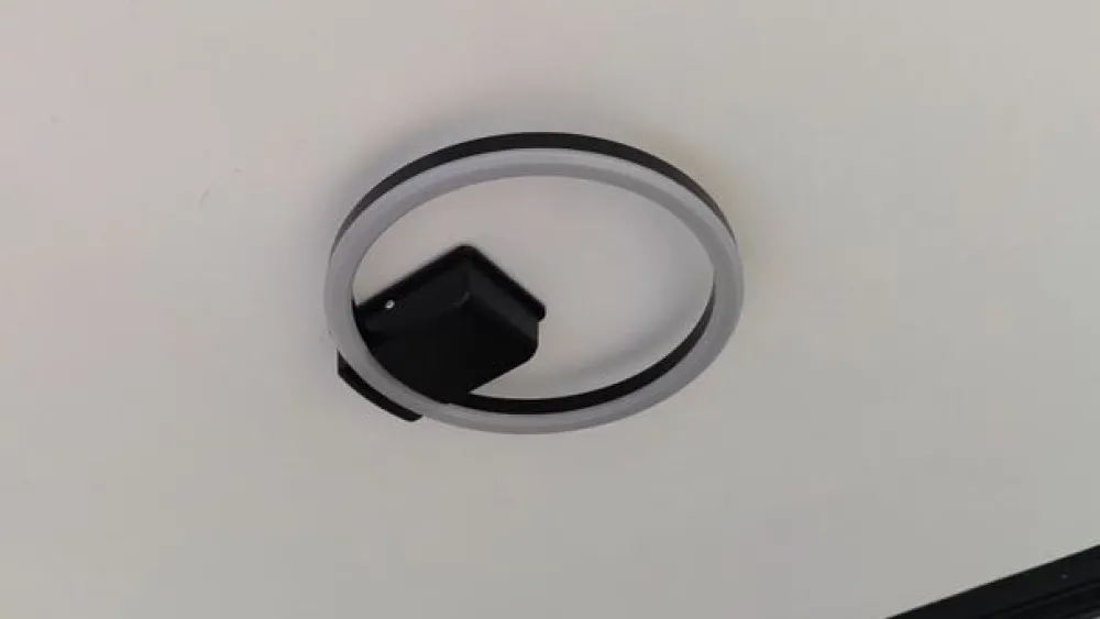 Lindby Terrassebelysning|Udendørs Loftlamper > LED udendørs loftlampe Finian, Ø 31 cm, CCT, dæmpbar
